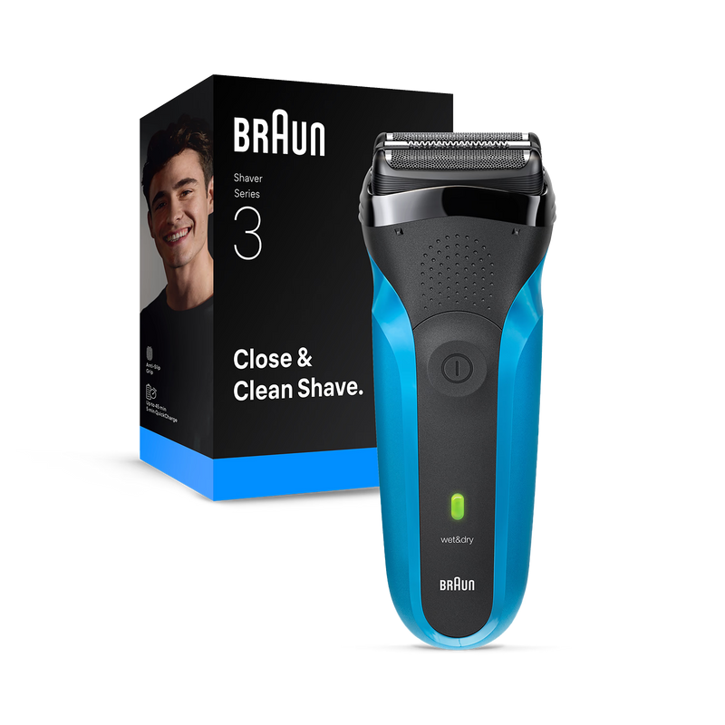 Braun Series 3 electric shaver 310S, imported from the UK