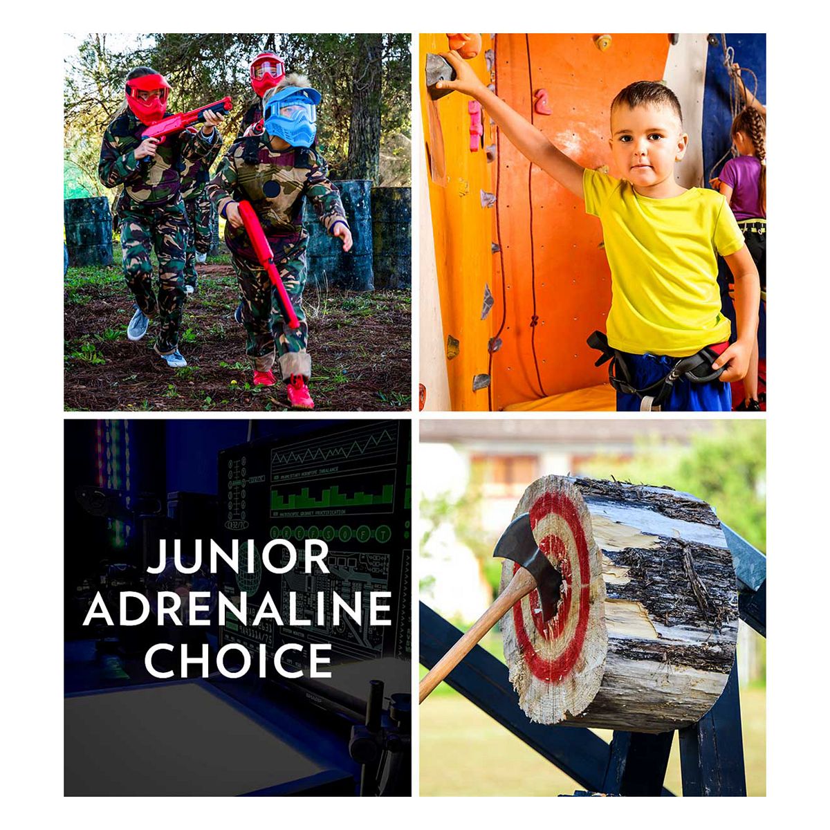 Activity Superstore Junior Adrenaline Choice Gift Experience GOODS Boots   