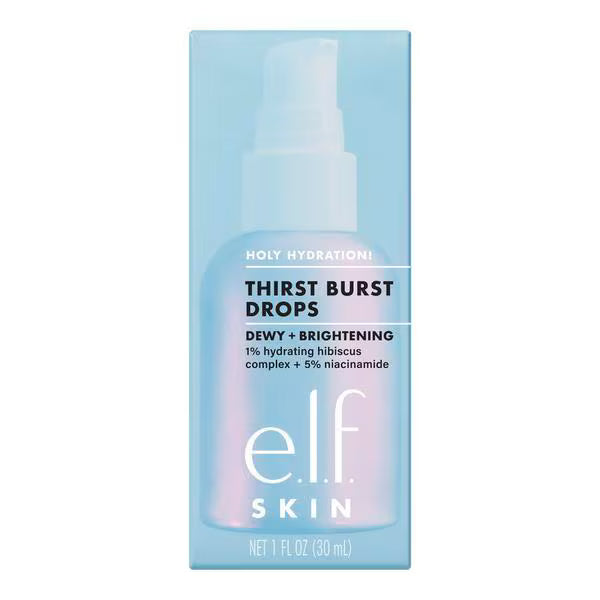 e.l.f. moisturiser drops Holy Hydration Thirst Burst - British product
