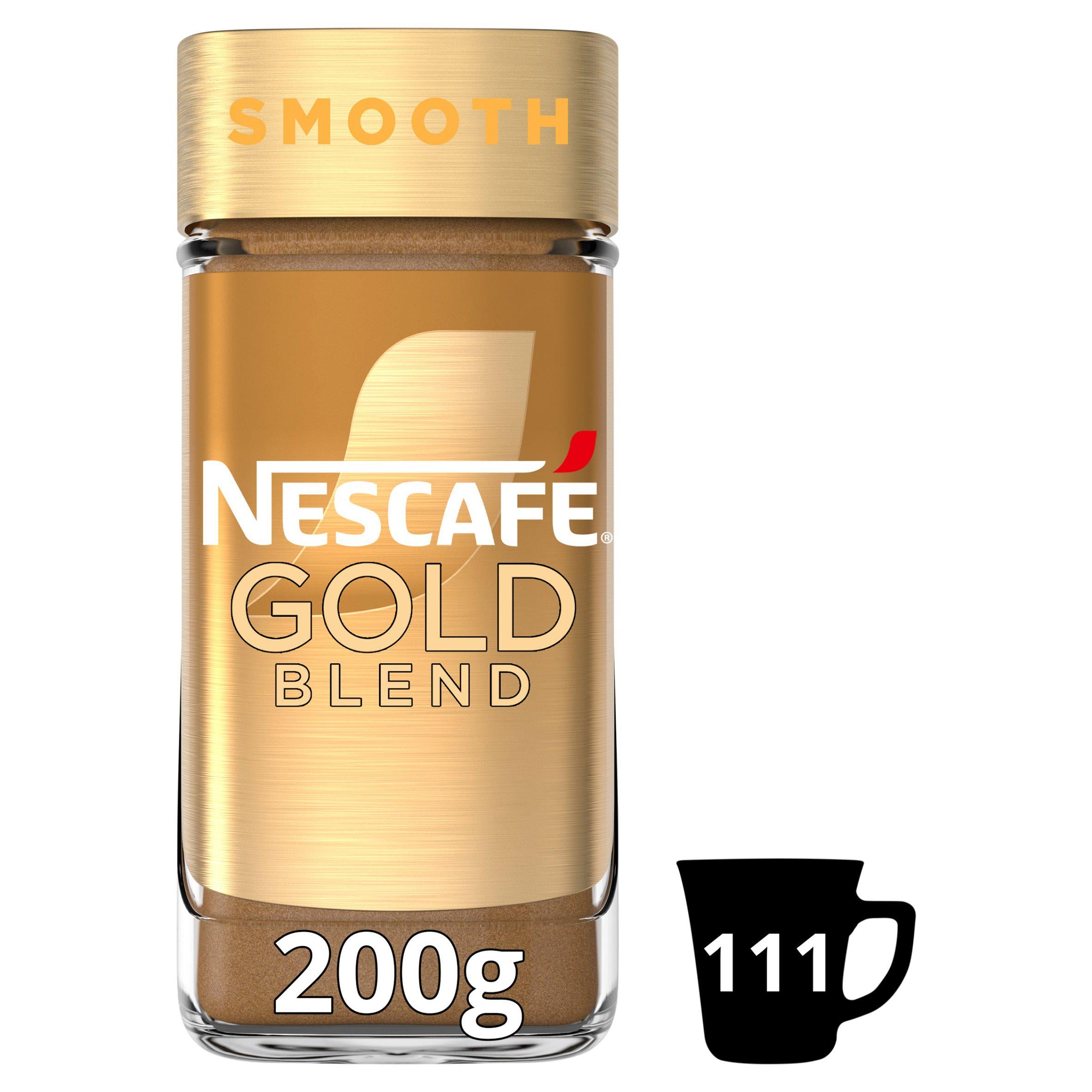 Nescafé Gold Blend Smooth Instant Coffee 200g All coffee Sainsburys   