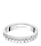 Boucheron Quatre wedding band white gold diamond ring - British product