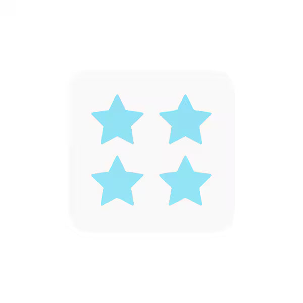 Starface Hydro-Star Salicylic Acid Patches Big Blue 32 count (British brand)