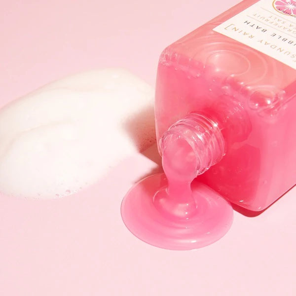Sunday Rain Pink Grapefruit & Sea Salt Bubble Bath (British brand)