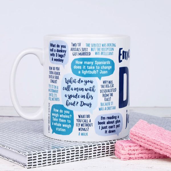 Paper Plane Emergency Dad Jokes Ceramic Mug GOODS Superdrug   