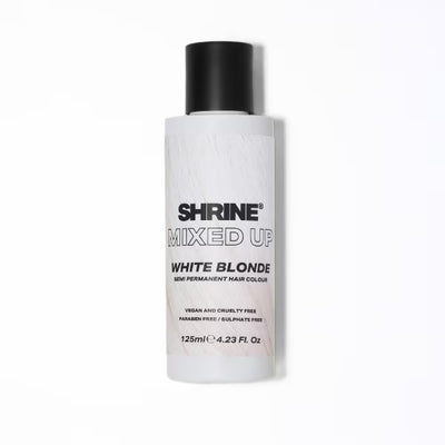 Superdrug Shrine Mixed Up White Blonde Semi Permanent Hair Colour 125ml- Buy online at McGrocer