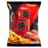 Calbee corn snack eel kabayaki flavour (British brand)