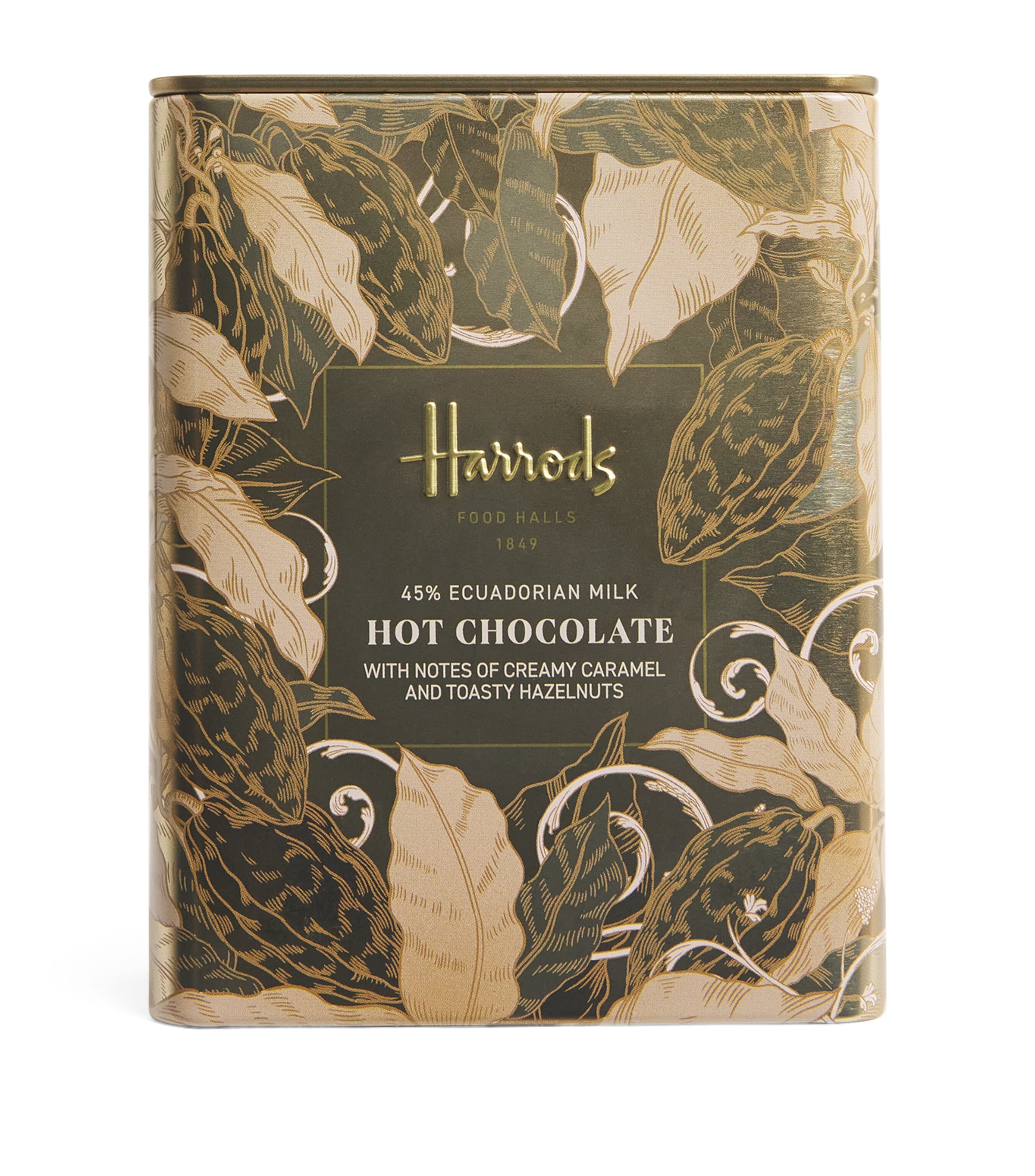 Harrods 45% Ecuadorian milk hot chocolate 250g, UK version