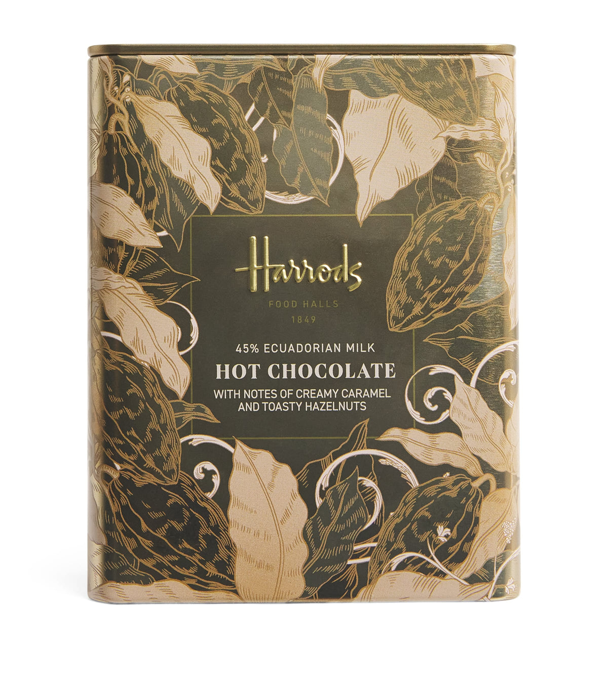 Harrods 45% Ecuadorian milk hot chocolate 250g, UK version