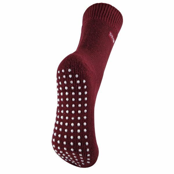 THMO Ladies Thermal Fleece Lined Slipper Socks 4-8 UK