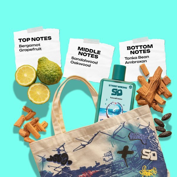 Street Origins Hawaii Beau perfume 75ml (British brand)