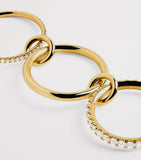 Spinelli Kilcollin Norah ring yellow gold pavé diamonds, UK version