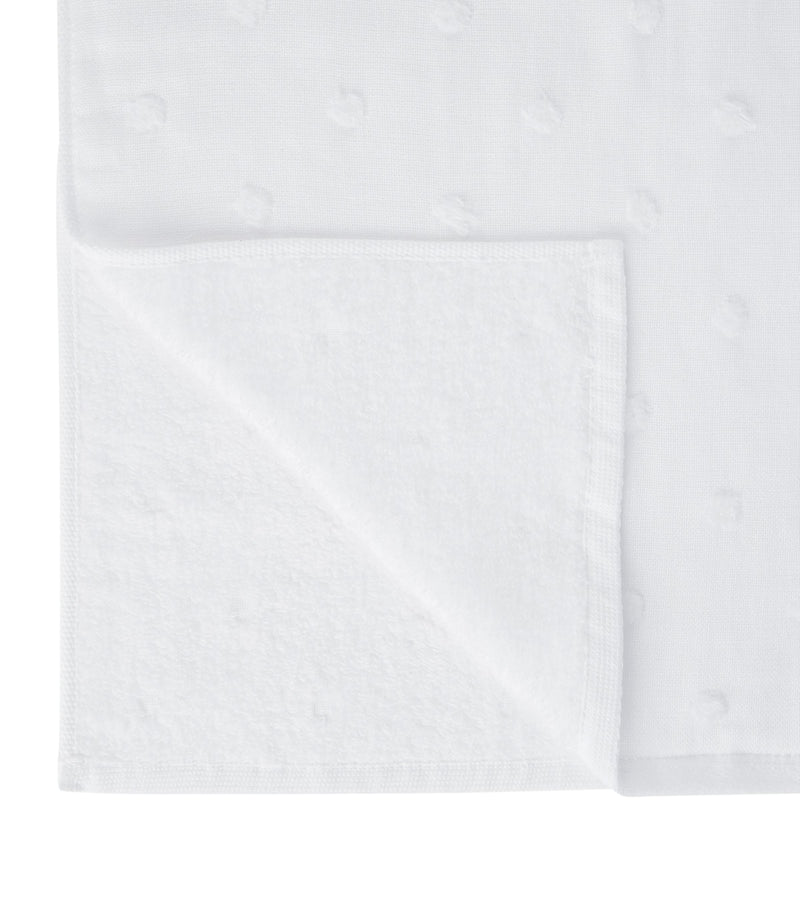 Uchino Zero Twist Gauze Dots Hand Towel 60cm x 100cm (British brand)