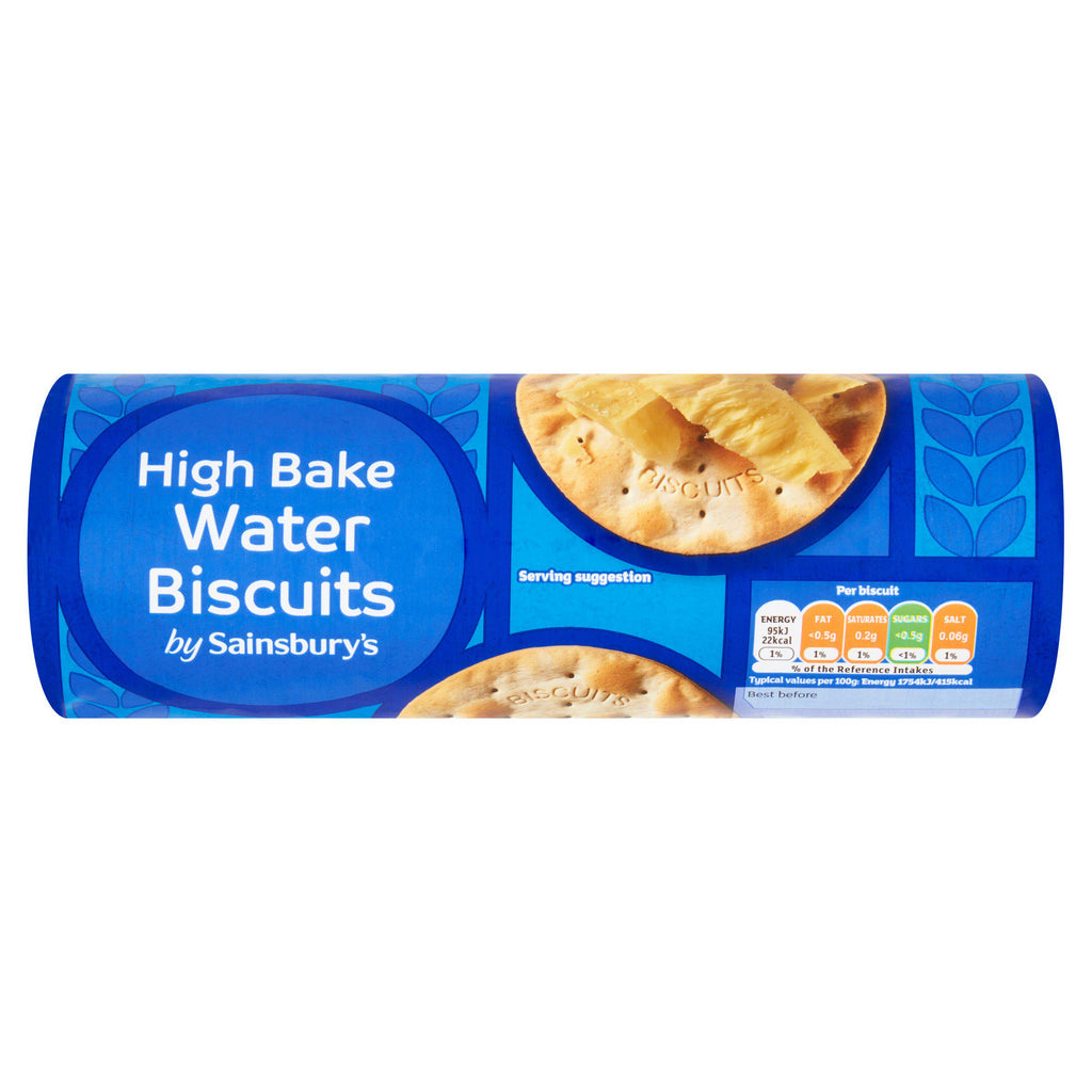 Sainsbury's Water Biscuits, High Bake 200g