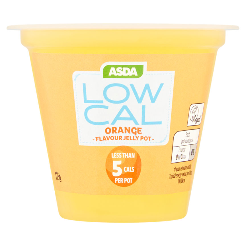 ASDA Low Cal Orange Flavour Jelly Pot GOODS ASDA   