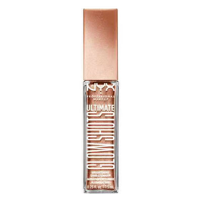 Superdrug NYX Professional Makeup Ultimate Glow Shots Golden Goji Liquid Eyeshadow - Kjøp online hos McGrocer