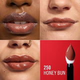 Rimmel liquid lipstick Honey-Bun, imported from the UK