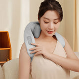 Livingandhome shiatsu neck massager with heat kneading, UK version