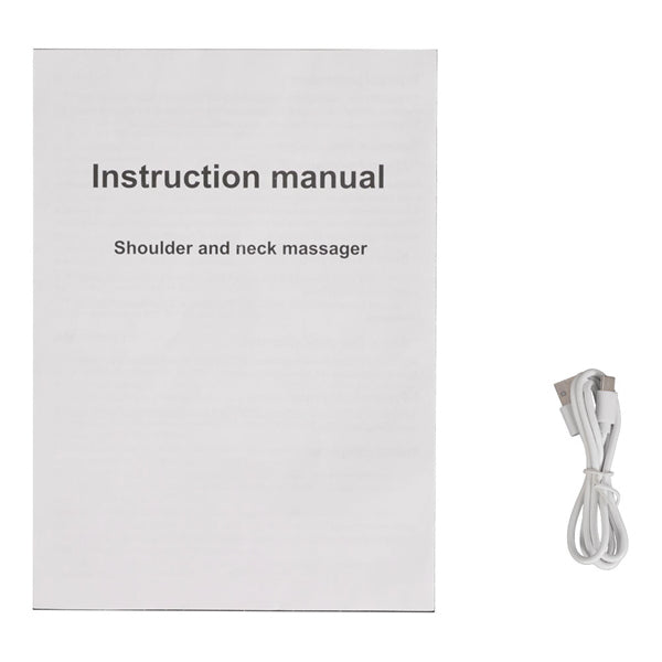 Livingandhome shiatsu neck massager with heat kneading, UK version