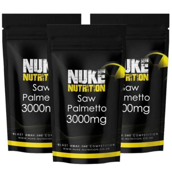 Nuke Nutrition Saw Palmetto 3000mg -180ct GOODS Superdrug   