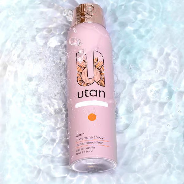 utan Warm Undertone Spray instant airbrush 75ml, imported from the UK