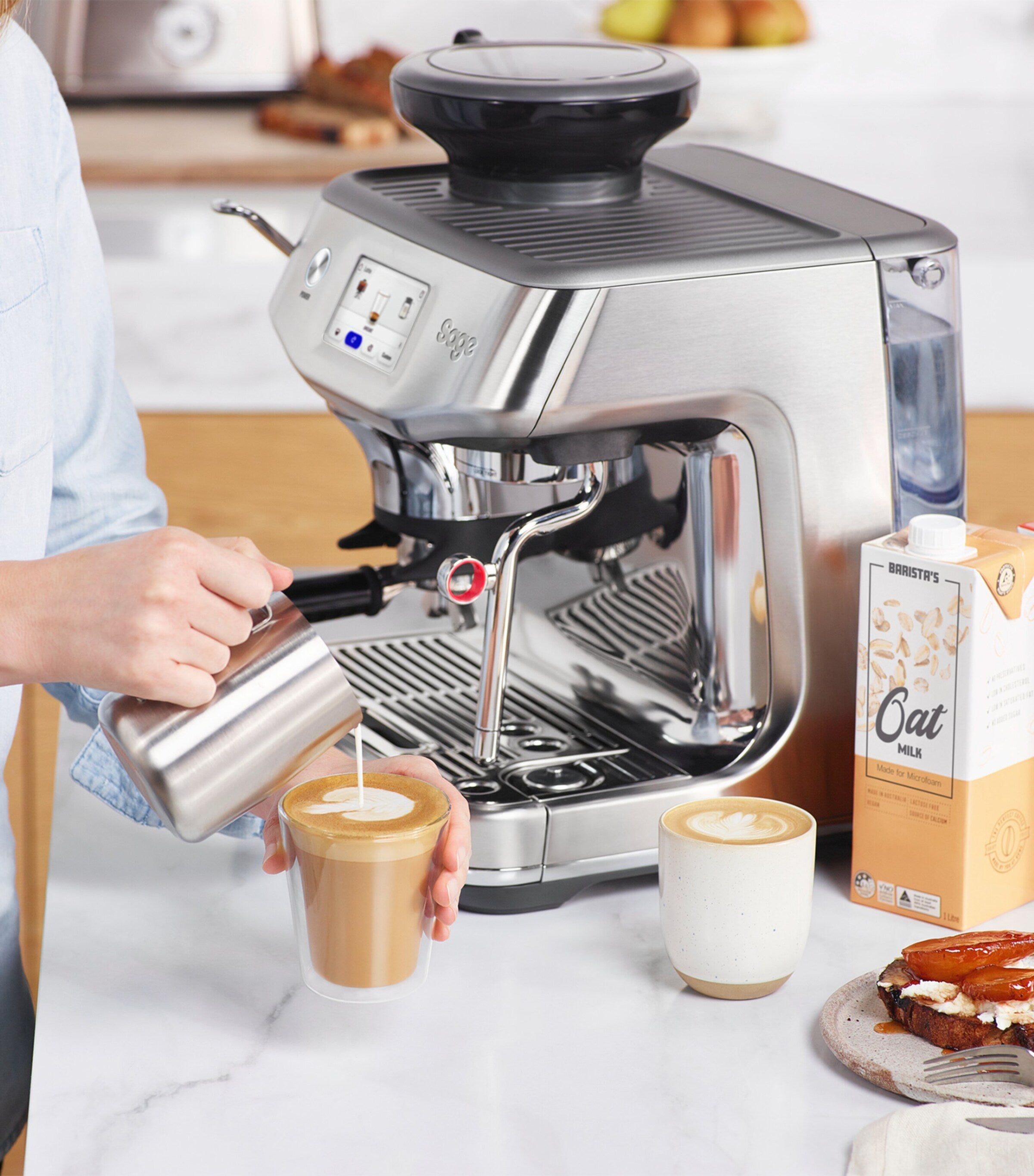 Sage Barista Touch Impress coffee machine (British brand)