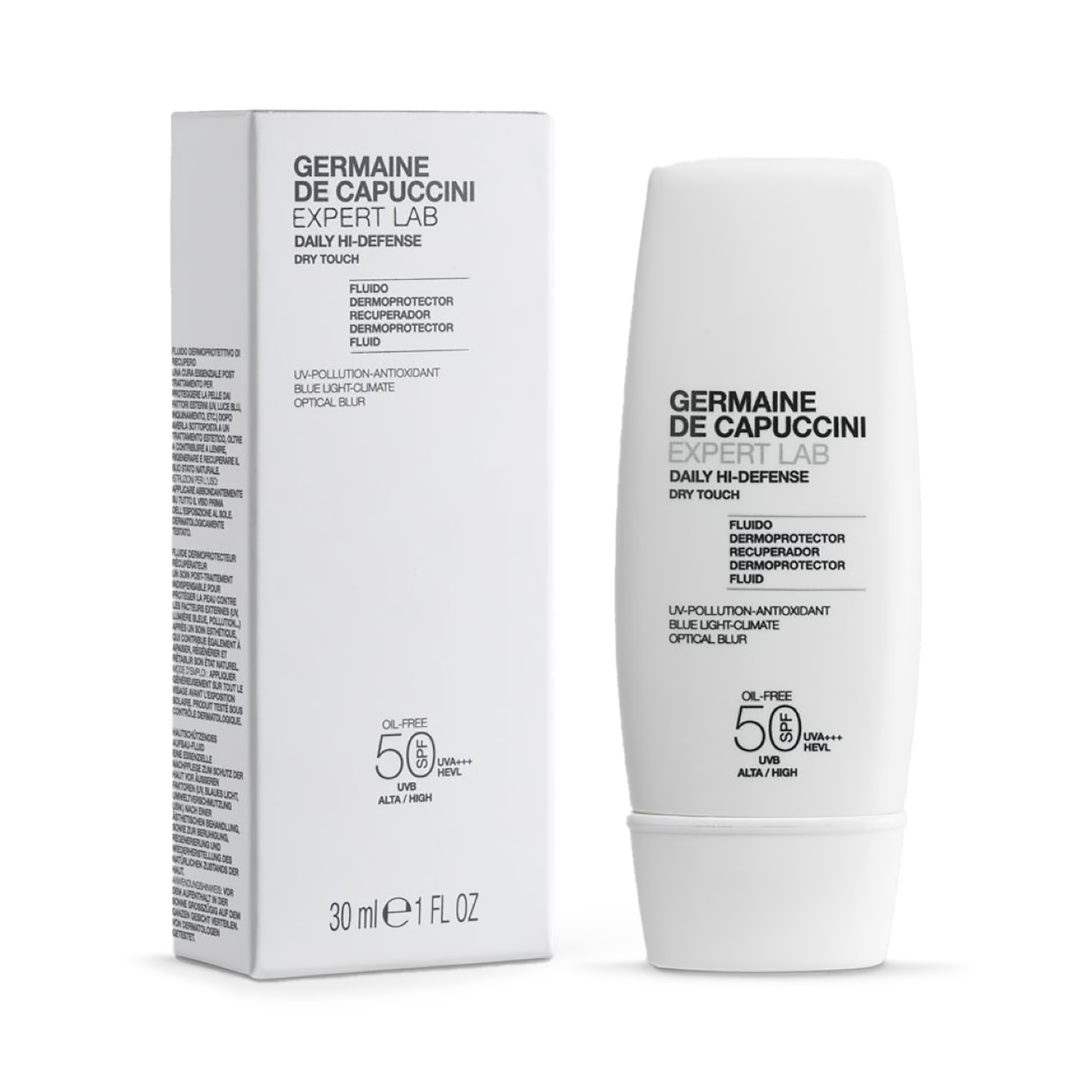 Germaine De Capuccini sunscreen Dry Touch SPF50 30ml - British product