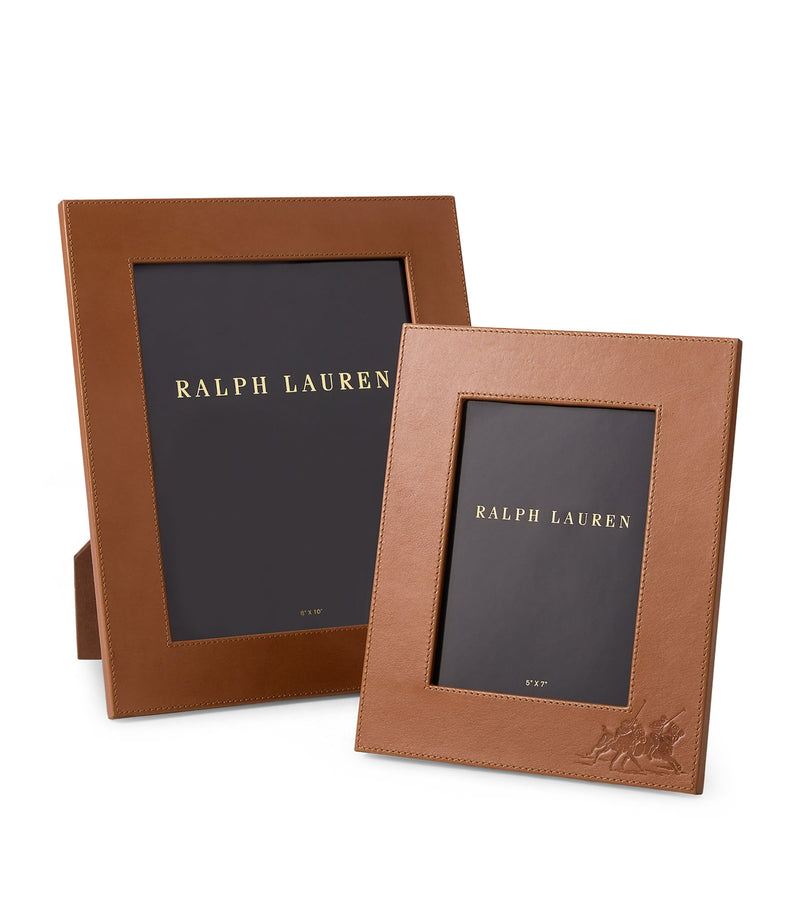 Ralph Lauren Leather Garrett photo frame 8x10 inch, imported from the UK