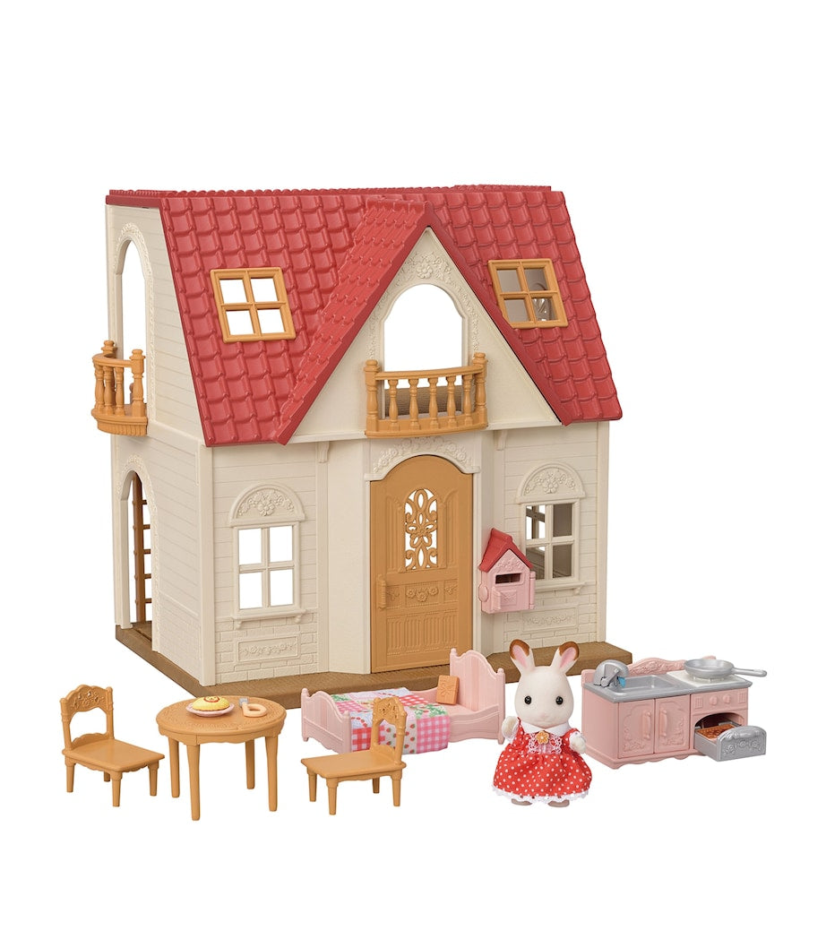 Sylvanian Families Red Roof Cosy Cottage toy set (British brand)