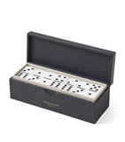Aspinal Of London Leather Dominoes Set - British product