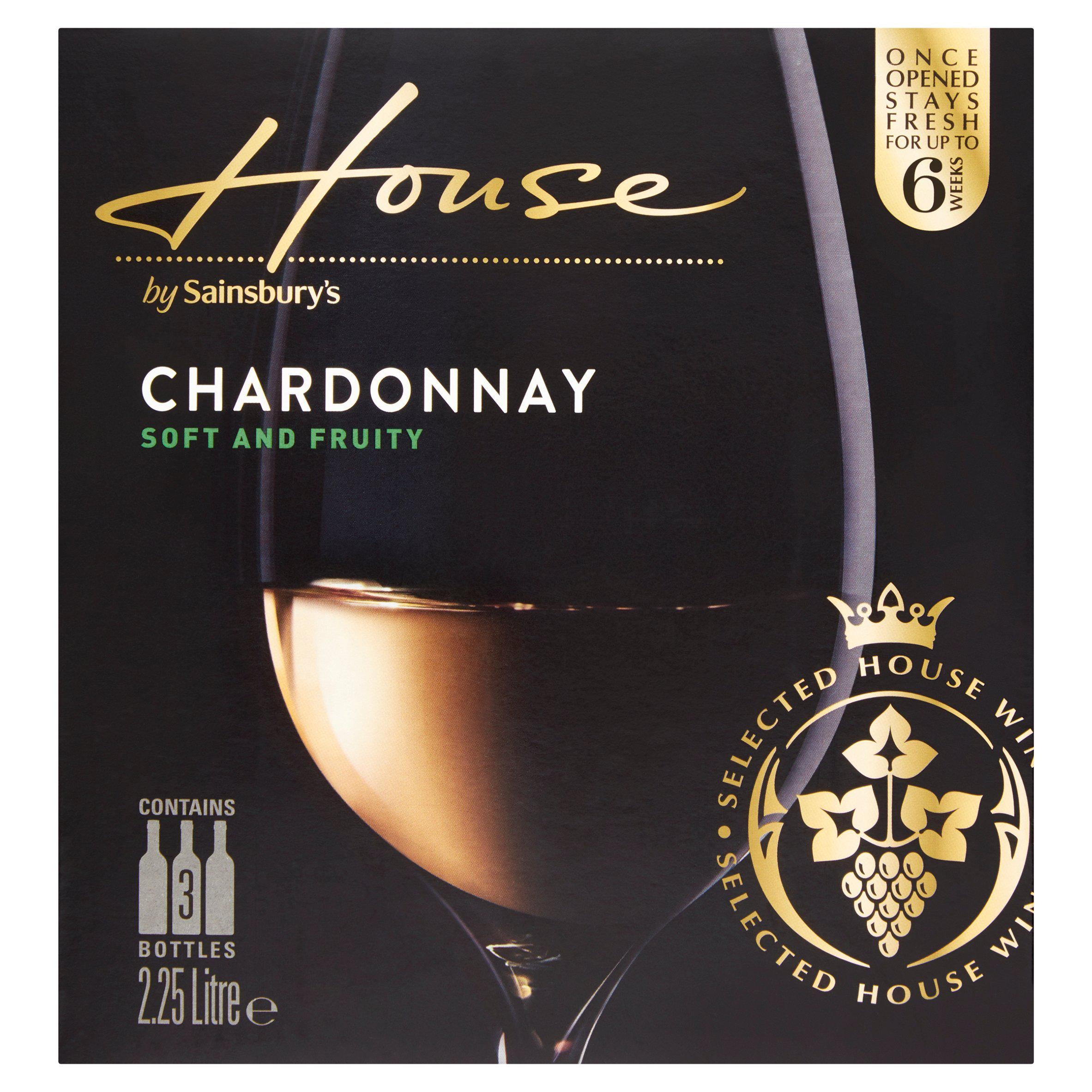 Sainsbury's House Chardonnay 225cl All white wine Sainsburys   