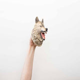 Wild Thingz wolf hand puppet (British brand)