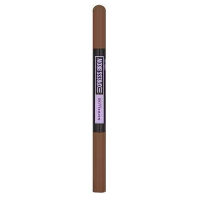 Superdrug Maybelline Express Brow Duo Pencil + Powder Medium Brown Eyebrow Kit- Buy online at McGrocer