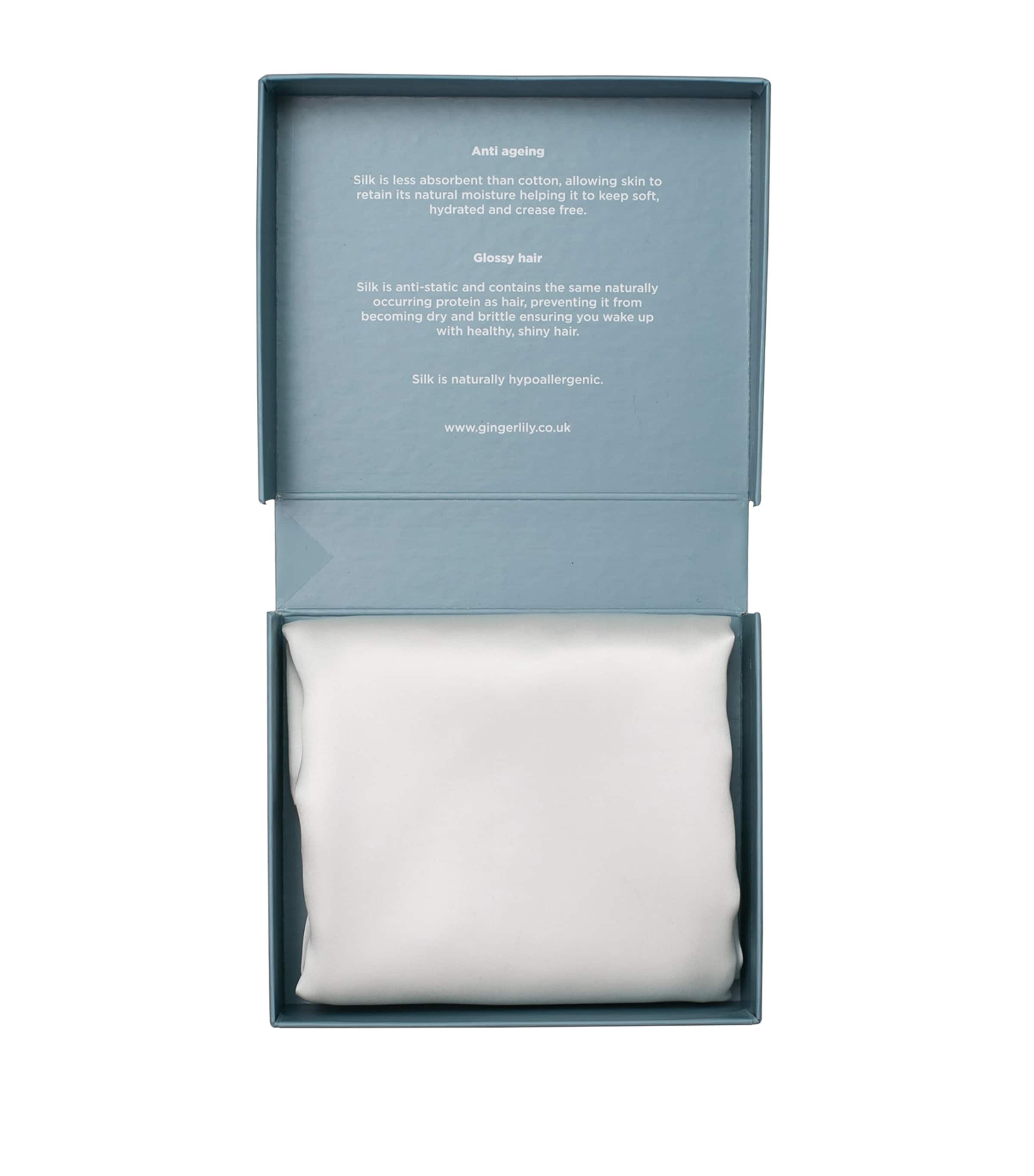 Gingerlily Beauty Box Silk Pillowcase 50cm x 75cm, UK version