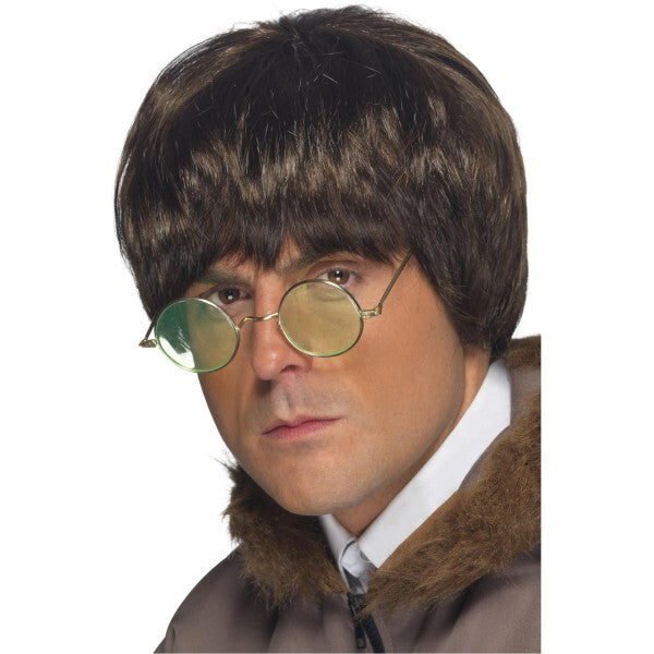 Smiffys Britpop wig in brown - British brand