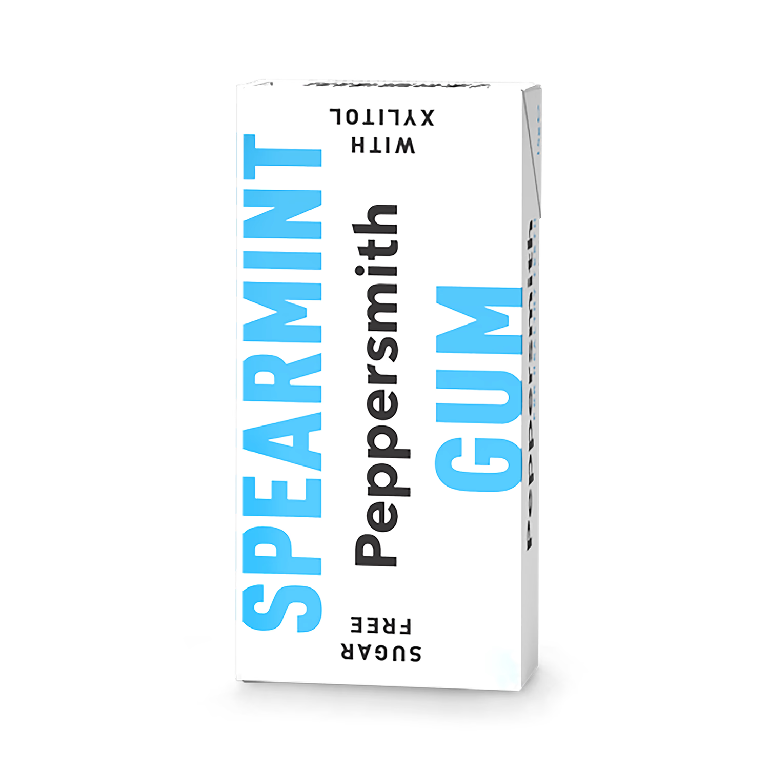 Peppersmith sugar free spearmint chewing gum 15g, UK version