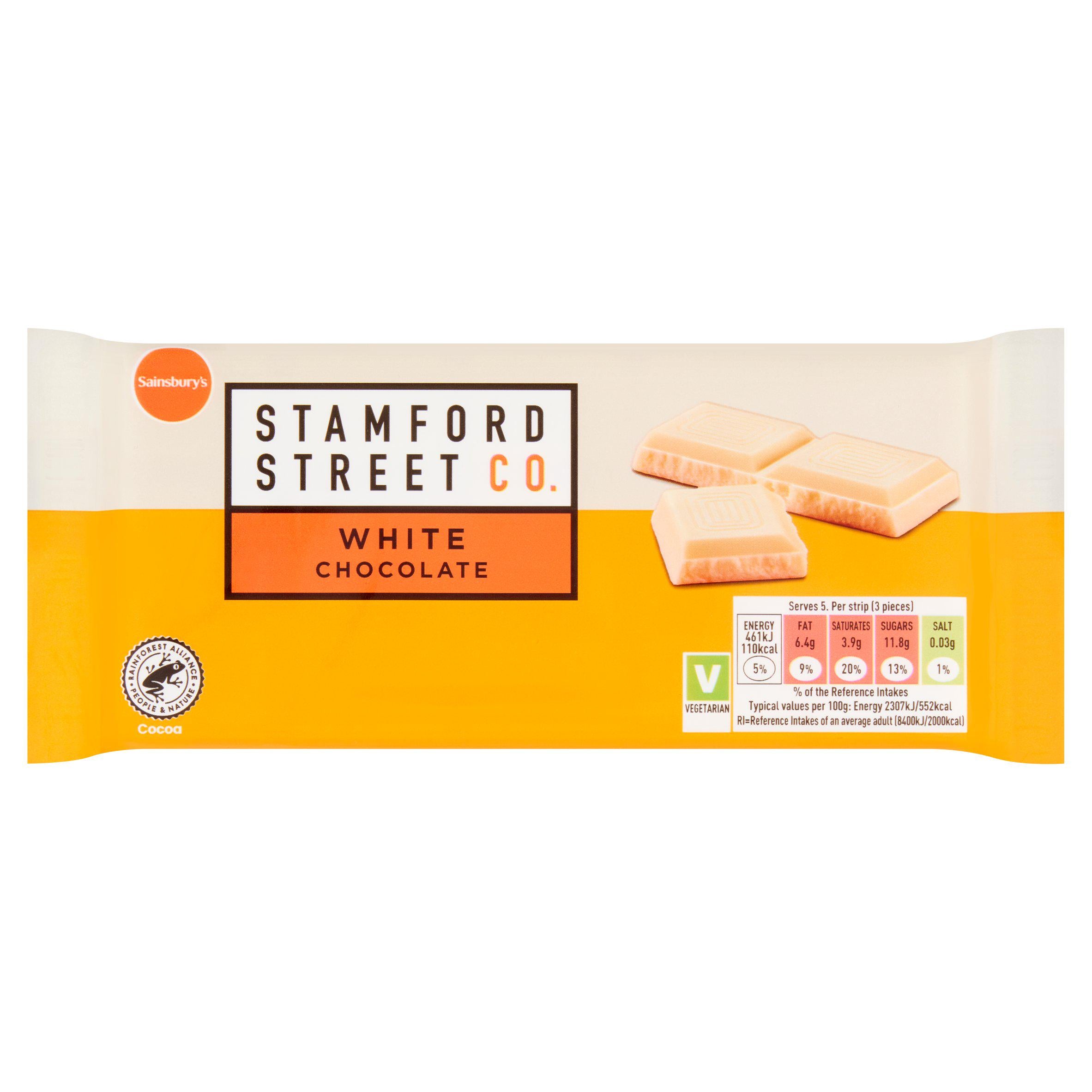 Stamford Street Co.White Chocolate 100g GOODS Sainsburys   