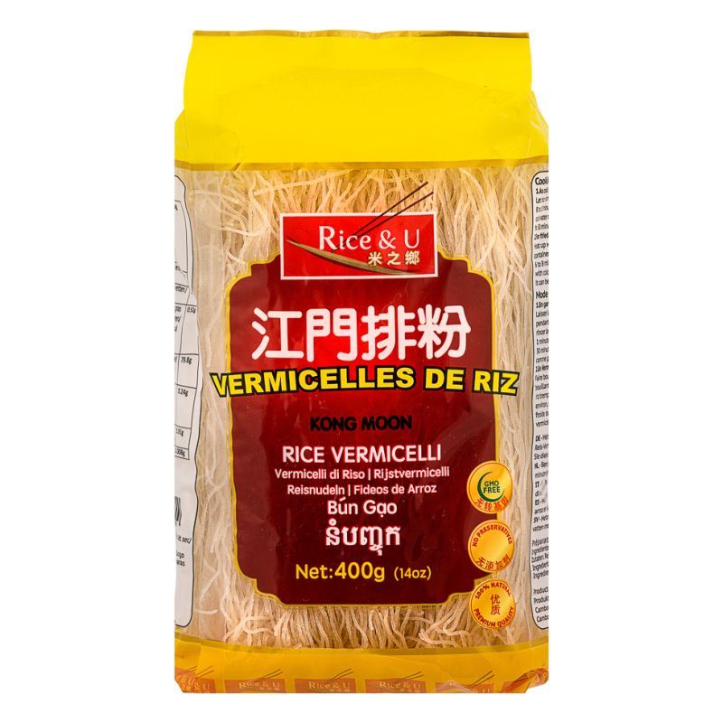 Rice & U Kong Moon rice vermicelli noodles, UK version