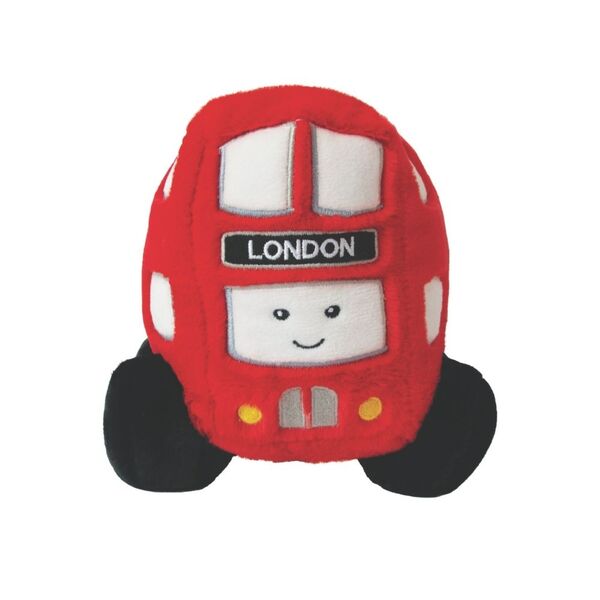 Aroma Home Double Decker Bus Hottie hot water bottle, UK version