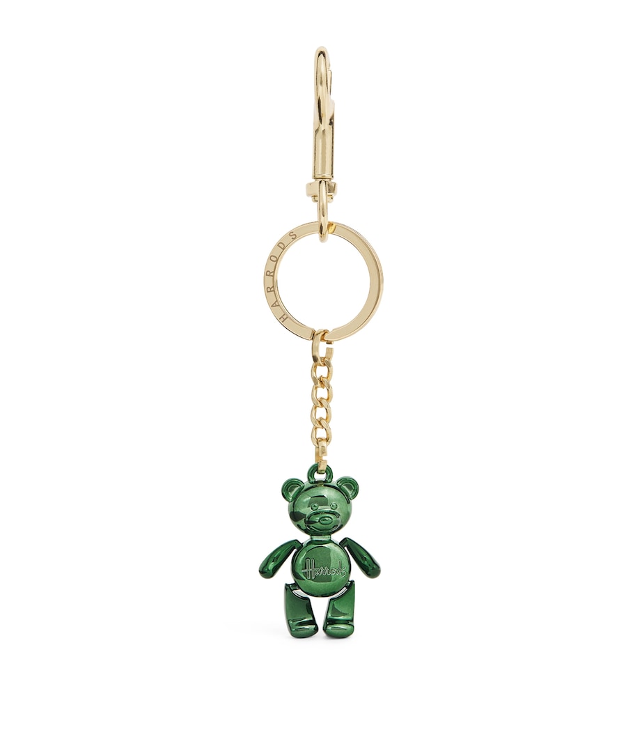 Harrods jointed bear keyring 15cm (British brand)