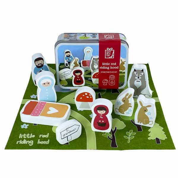 Apples To Pears Storytime Gift In A Tin Red Riding Hood GOODS Superdrug   