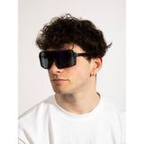 SVNX polarised sunglasses black speckle frame UV400 protection - British product