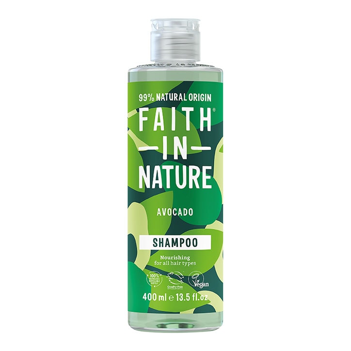 Faith In Nature Avocado Shampoo 400ml Natural Hair Care Holland&Barrett   