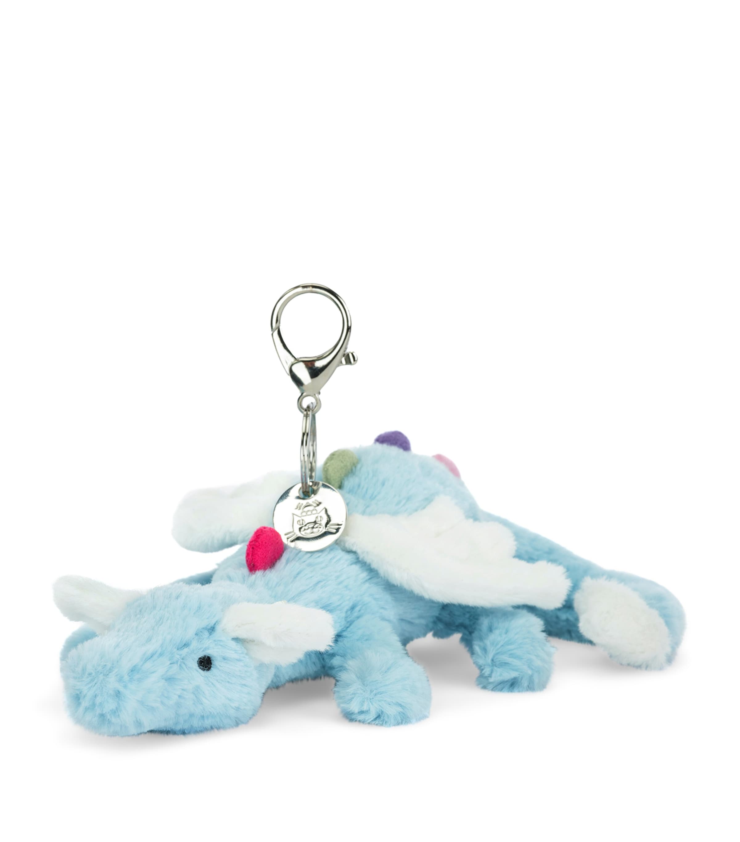 Jellycat Sky Dragon bag charm plush toy, UK version