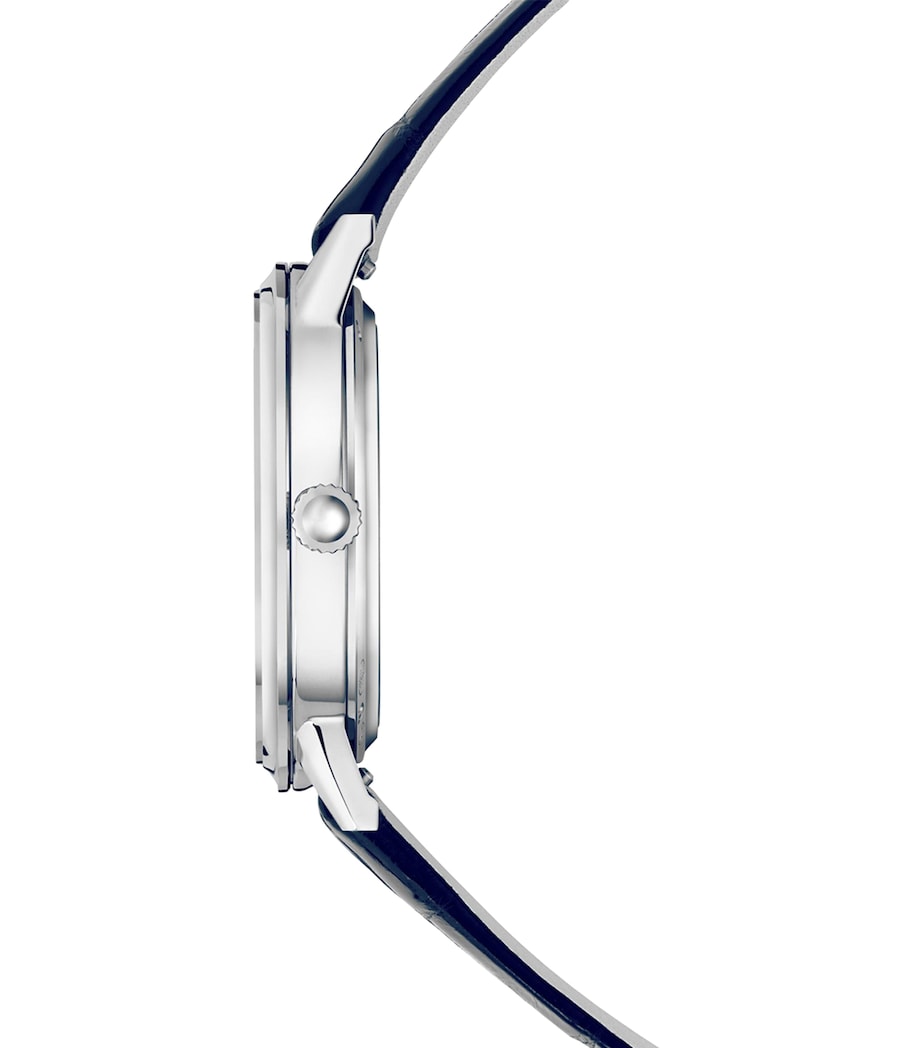 Jaeger-LeCoultre Rendez-Vous stainless steel watch with diamond bezel (British brand)