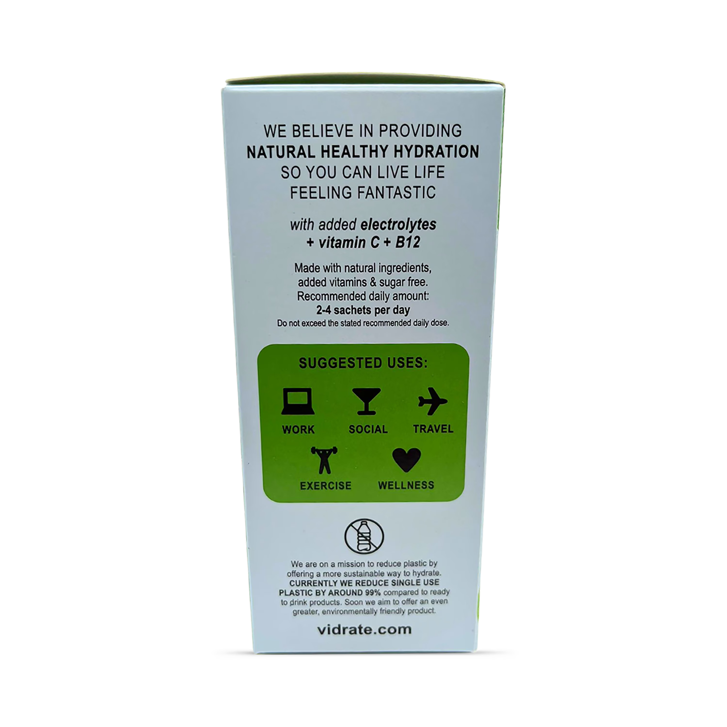 Vidrate hydration sachets Apple & Mango 12-pack - British product