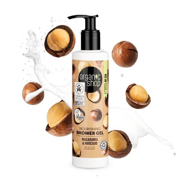 Organic Shop Nourishing Shower Gel Macadamia & Avocado 280ml