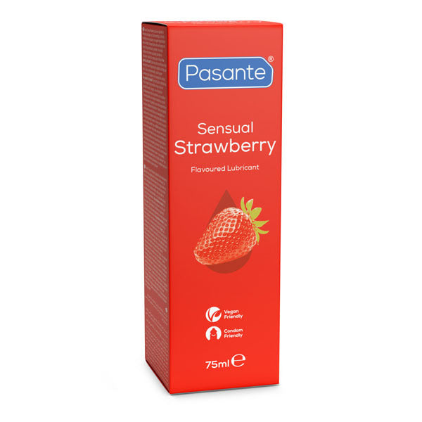 Pasante strawberry flavoured lubricant 75ml - British product
