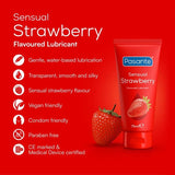 Pasante strawberry flavoured lubricant 75ml - British product