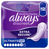 Always Discreet Women Ultimate Day Incontinence Pads x12 GOODS Sainsburys   