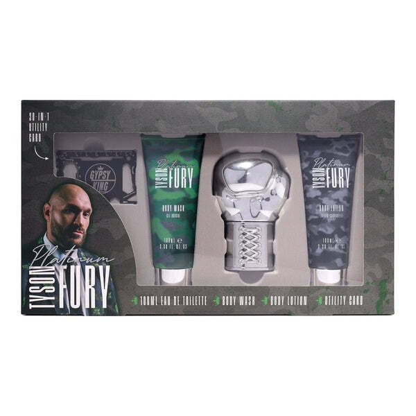 Tyson Fury Platinum gift set 100ml (British brand)